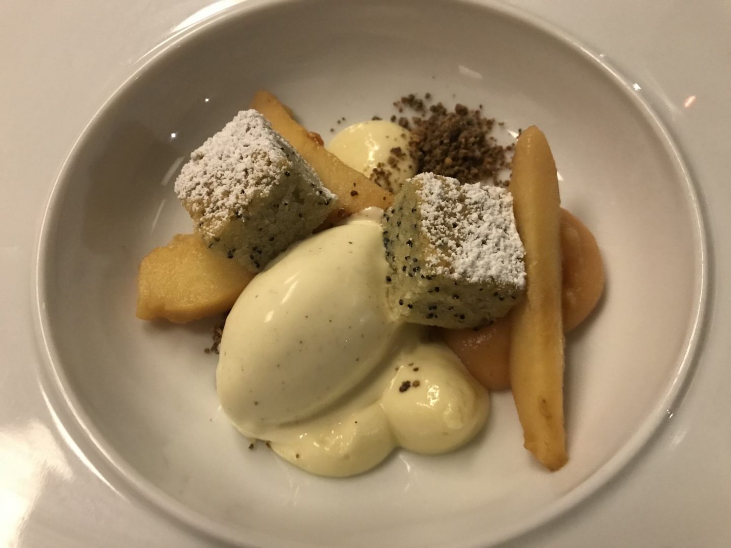 Dessert Senfeis Mohn Erfahrung Menü Maibeck Köln Foodblog Sternestulle