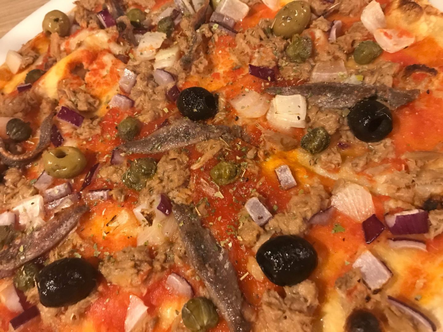 Pizza Speziale Erfahrung Trattoria Villa Conte Herne Foodblog Sternestulle