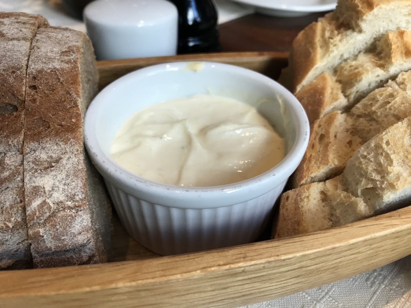 Brot Honig-Senf-Dip Erfahrung Kritik Bewertung Fährhaus Neßmersiel Foodblog Sternestulle