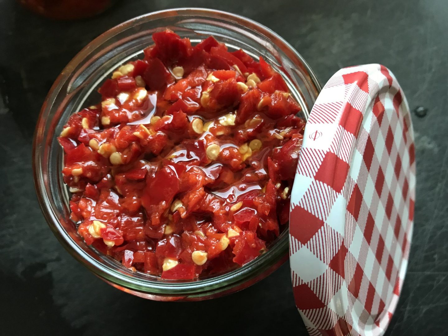 Rezept Rezeptidee Kalabrische Chilipaste zum Selbermachen Foodblog Sternestulle
