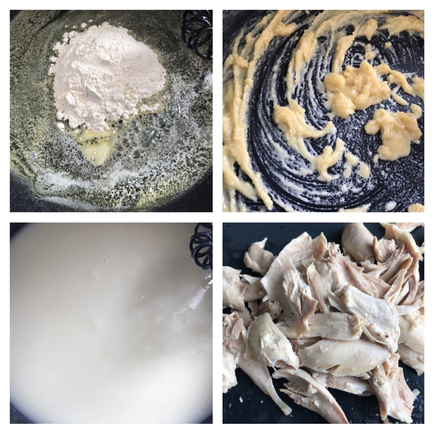 Rezept Rezeptidee Hühnerfrikassee mit Pilzen und Spargel Foodblog Sternestulle