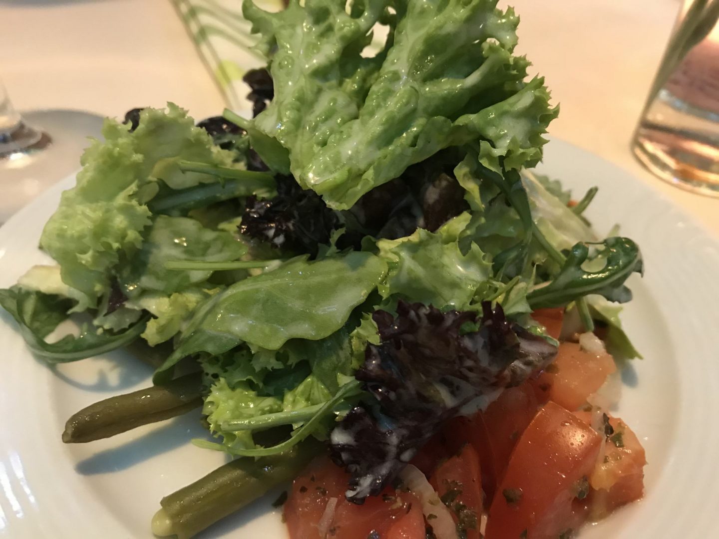 Erfahrung Bewertung Kritik Zur Traube Unkel Gemischter Salat Foodblog Sternestulle