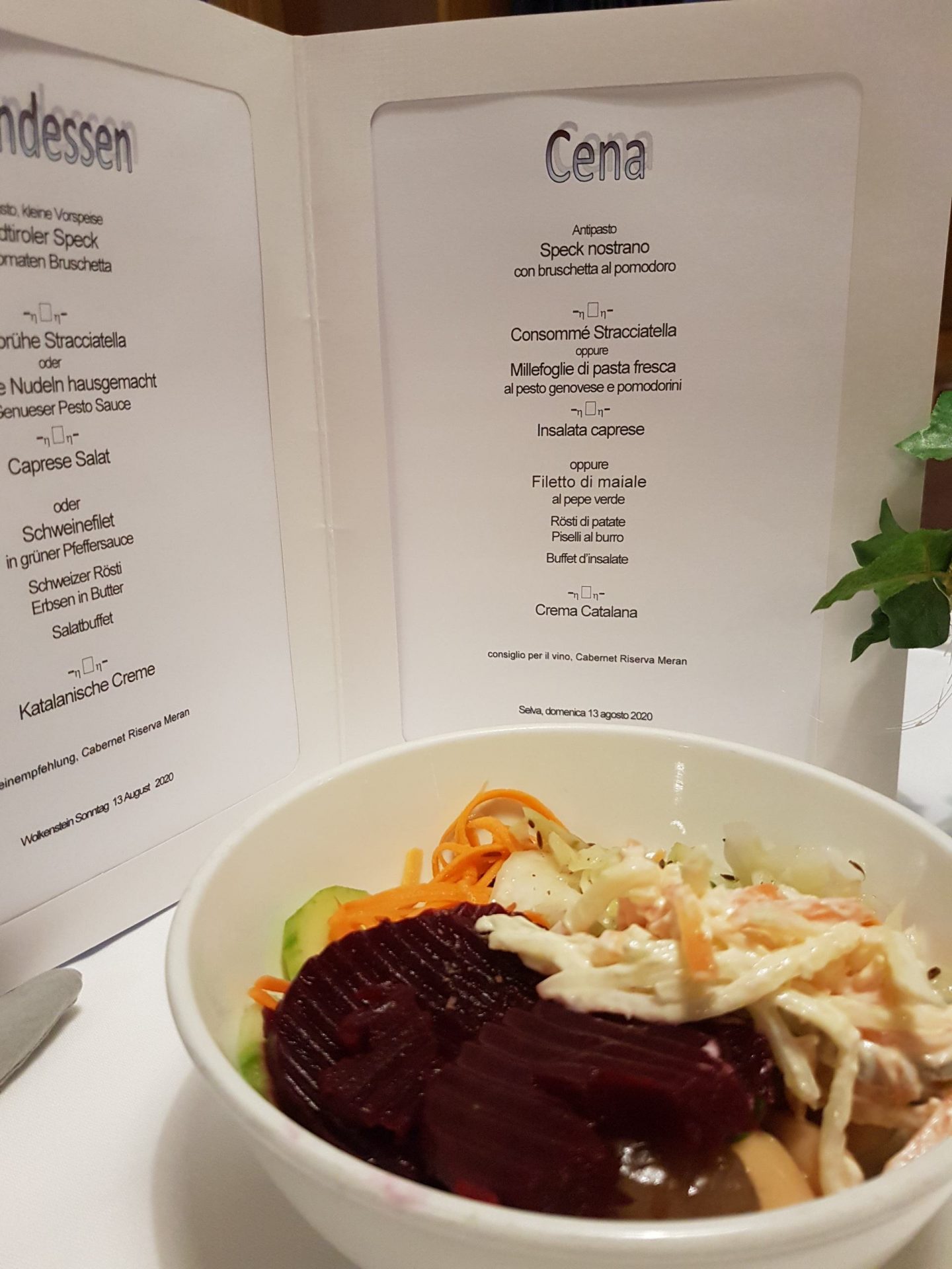 Erfahrung Bewertung Kritik Hotel Kristiania Wolkenstein Foodblog Sternestulle