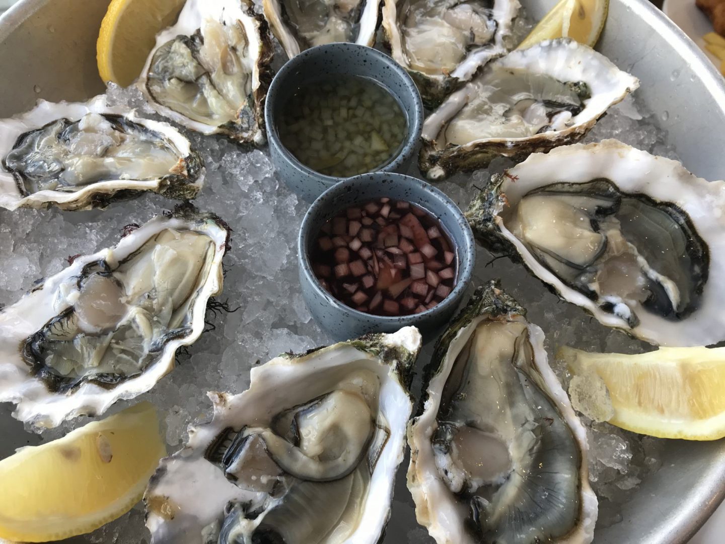 Erfahrung Bewertung Kritik Oase Domburg frische Austern Foodblog Sternestulle