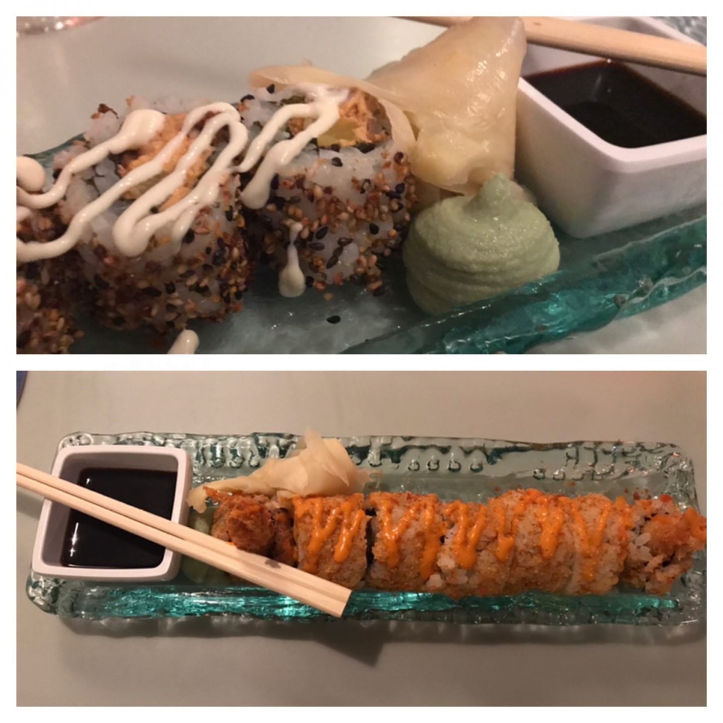 Erfahrung Bewertung Kritik De Visbar Domburg zweierlei Sushi Foodblog Sternestulle