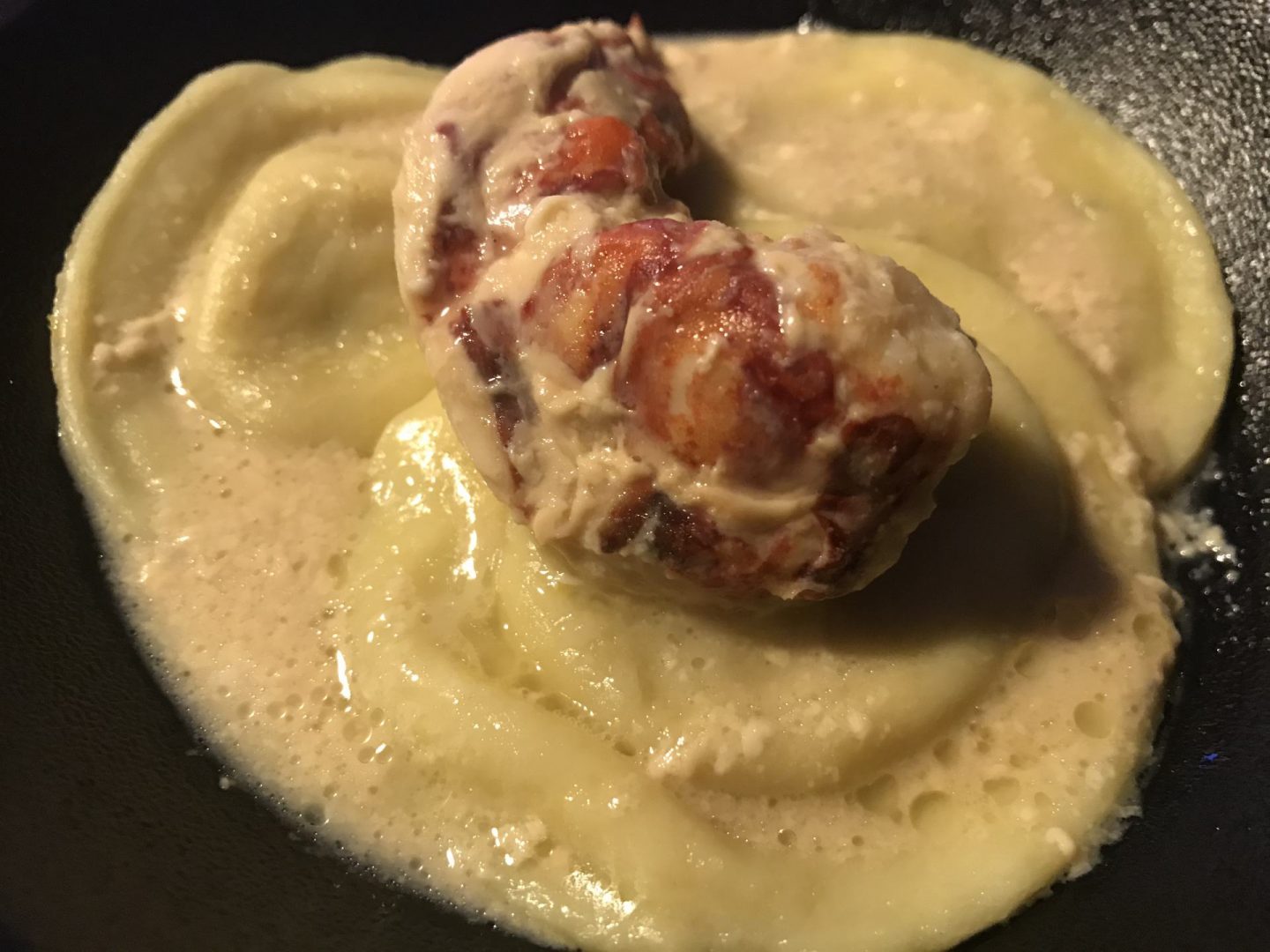 Erfahrung Bewertung Kritik Restaurant Hannappel Gourmetpackage Vorspeise Hummer Kimchi-Ravioli Foodblog Sternestulle