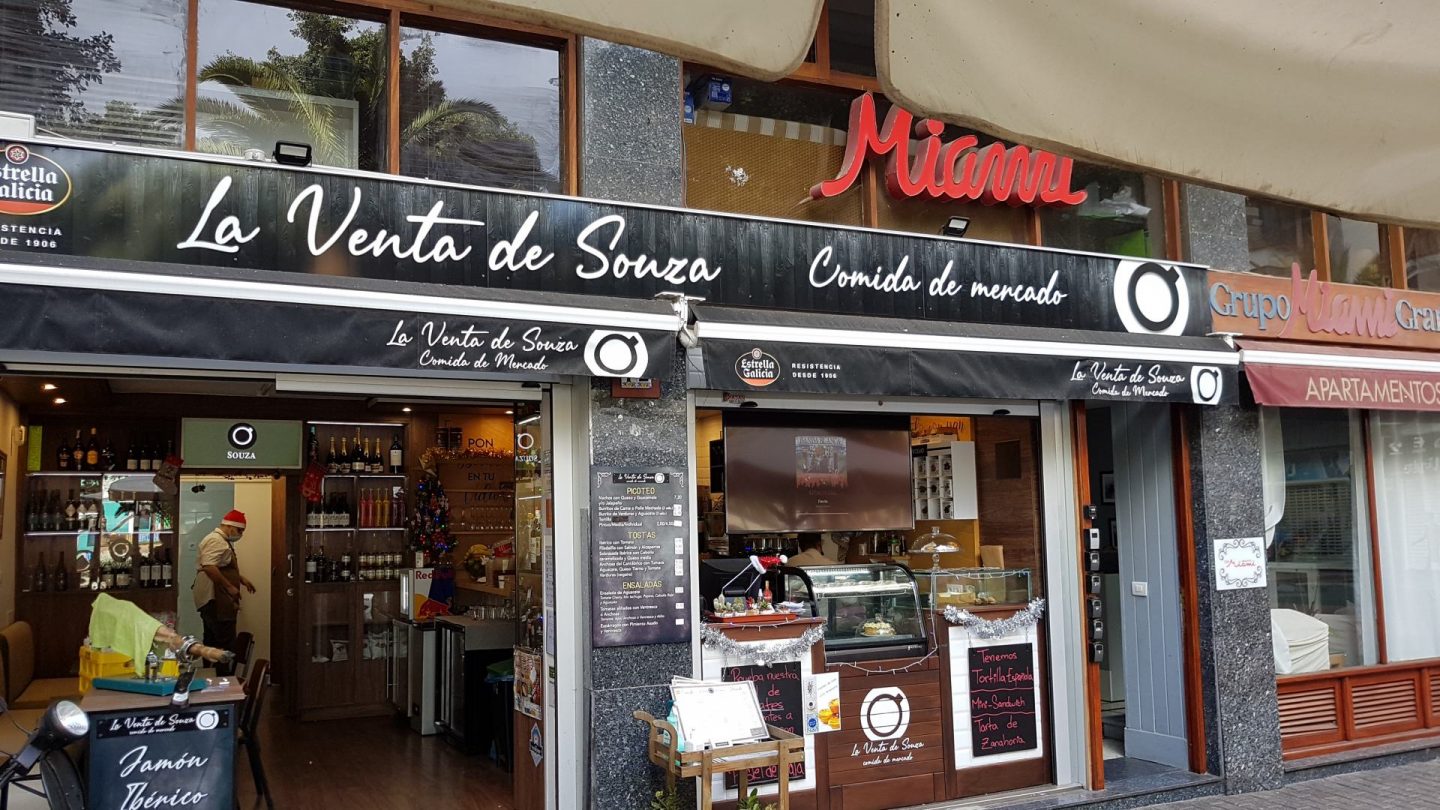 Erfahrung Bewertung Kritik Café Souza Las Palmas de Gran Canaria Jamon Iberico Foodblog Sternestulle