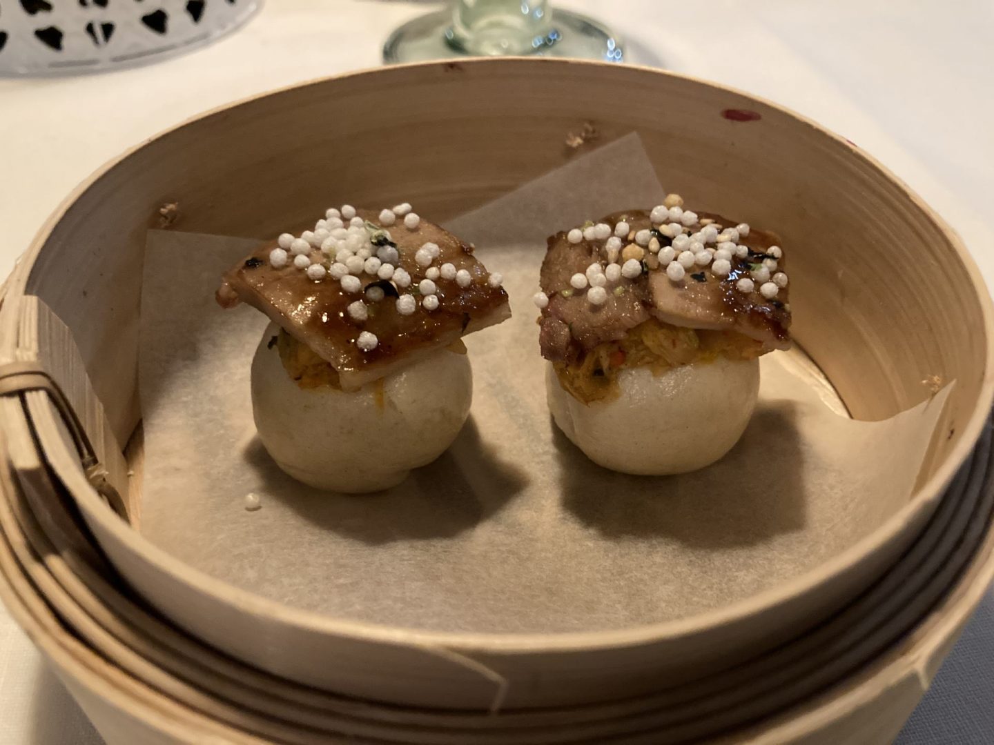 Erfahrung Bewertung Kritik Iuma Dortmund Dinner Experience Baozi Kimchi Schweinebauch Foodblog Sternestulle