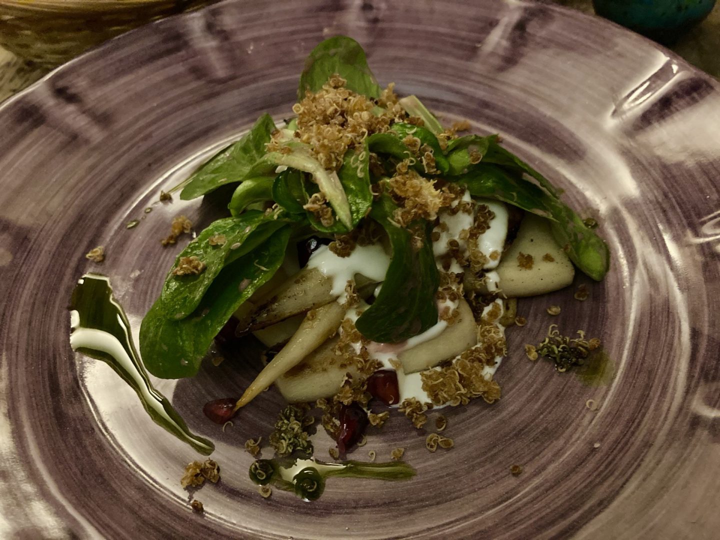 Erfahrung Bewertung Kritik Pastabar Caruso Köln Wurzelpetersilie Granatapfel Quinoa Foodblog Sternestulle