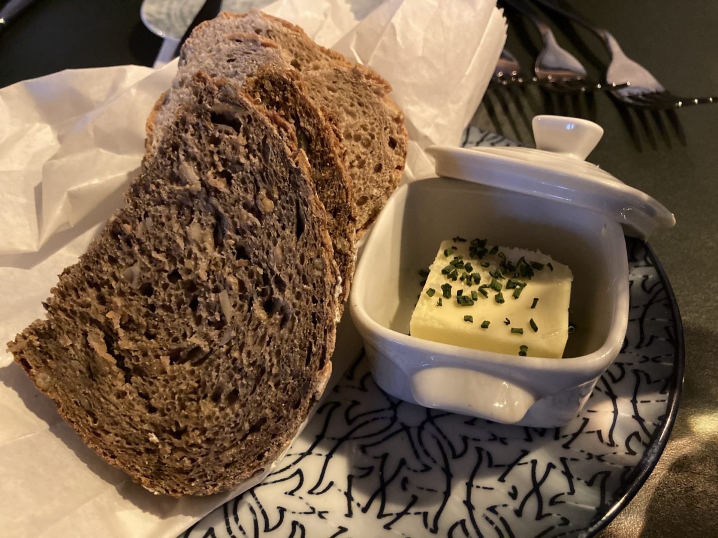 Erfahrung Bewertung Kritik Zum Grünen Gaul Bochum Menükarussell Brot und Butter Foodblog Sternestulle