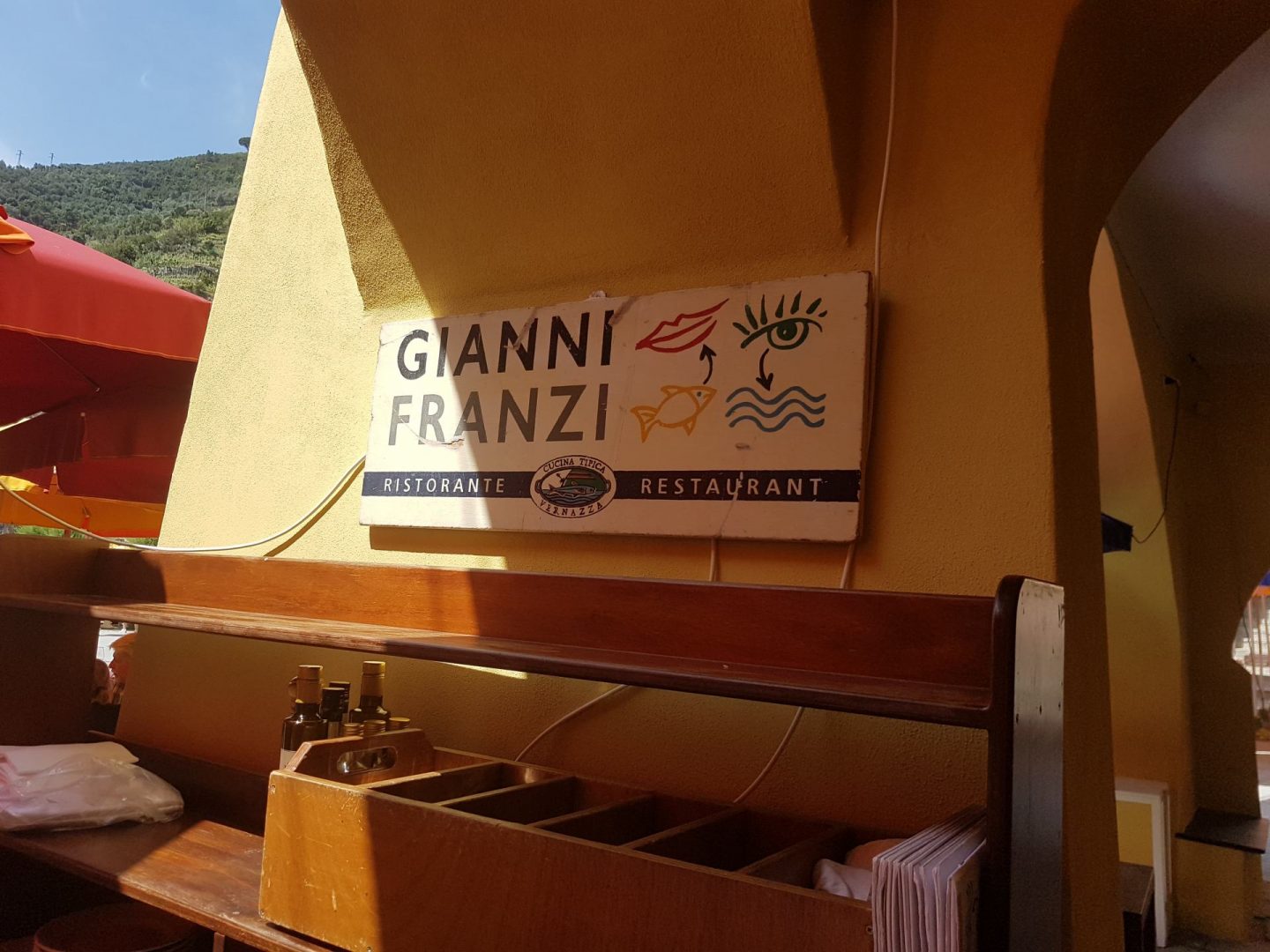 Erfahrung Bewertung Kritik Ristorante Gianni Franzi Vernazza Italien Foodblog Sternestulle