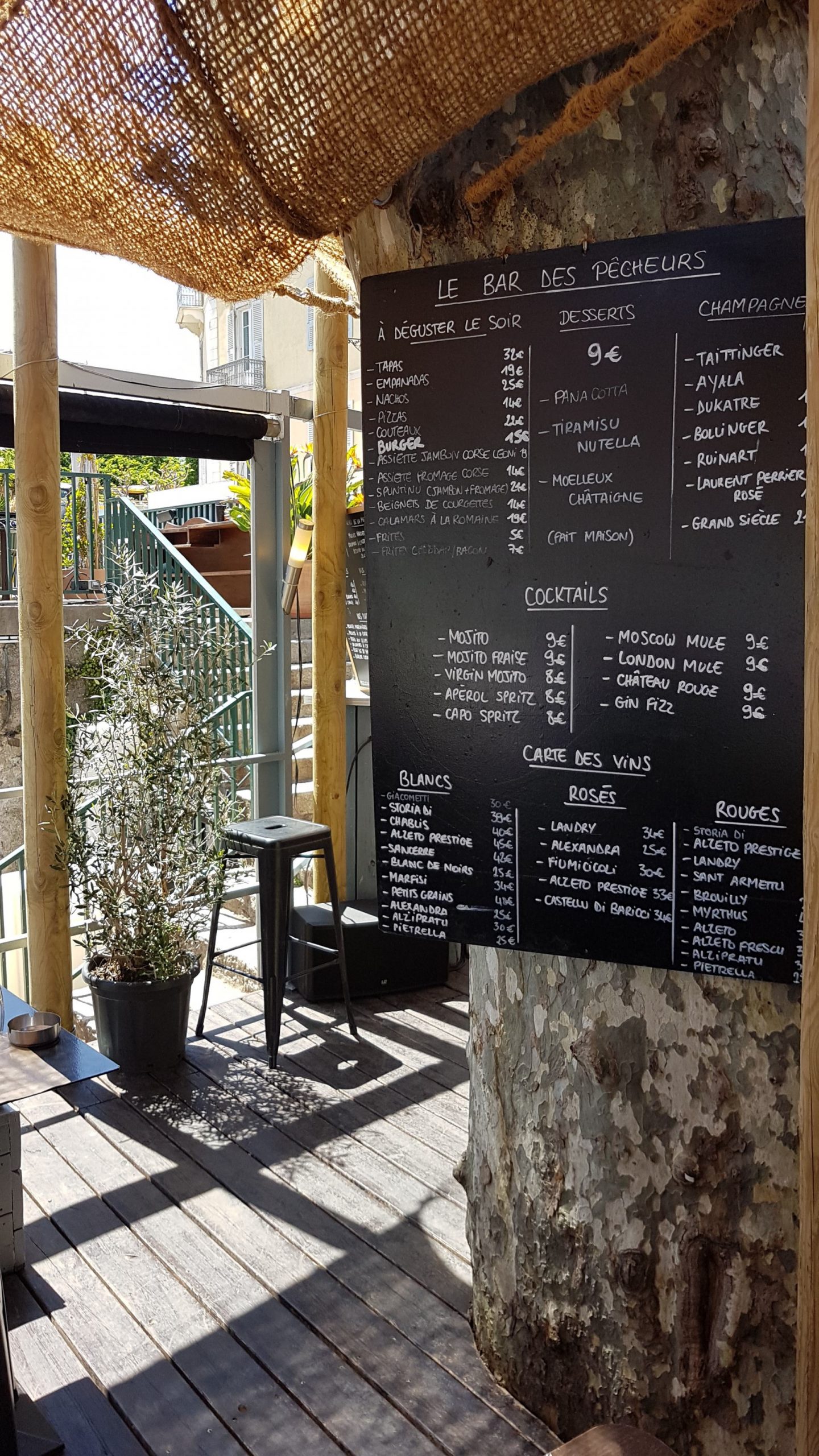 Erfahrung Bewertung Kritik Le Bar De Pecheur Ajaccio Korsika Foodblog Sternestulle