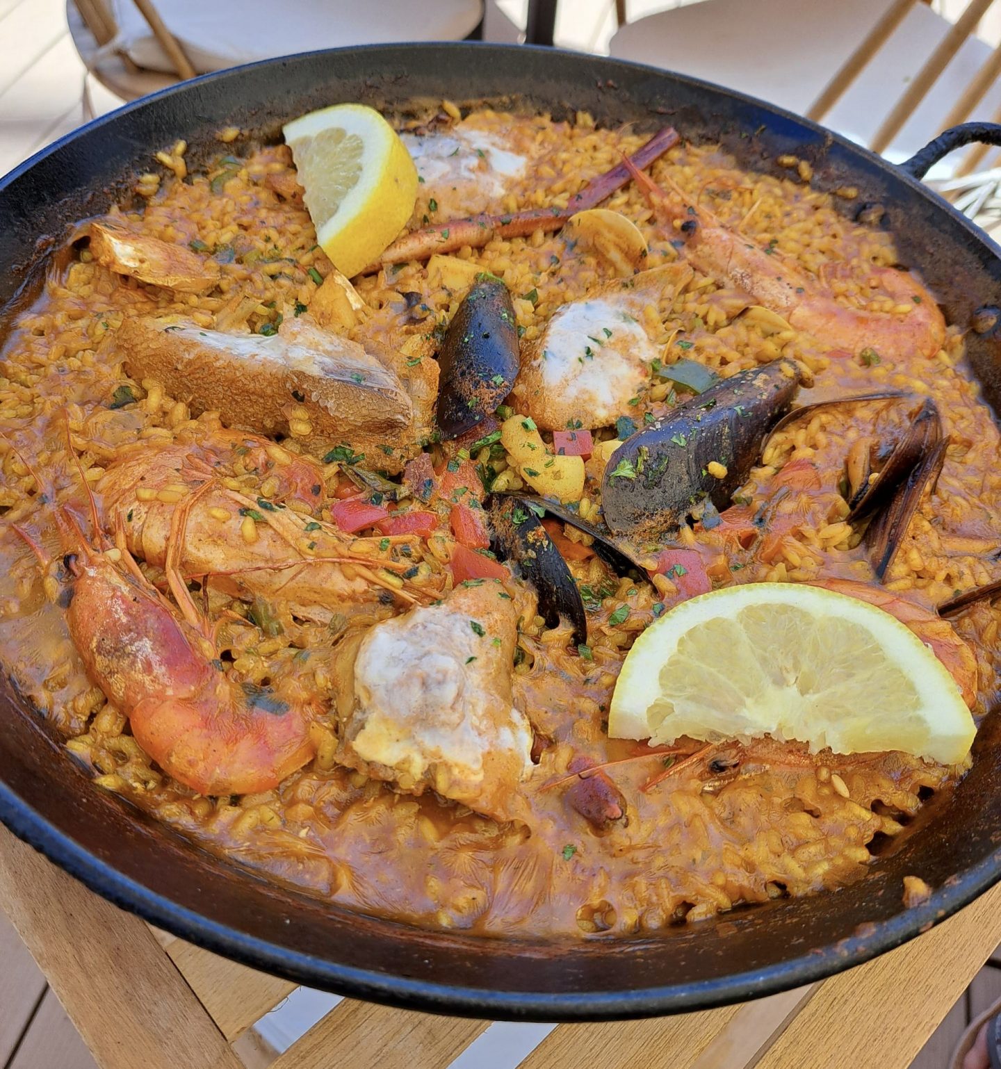 Erfahrung Bewertung Kritik El Bucanero Ibiza Stadt Paella Foodblog Sternestulle