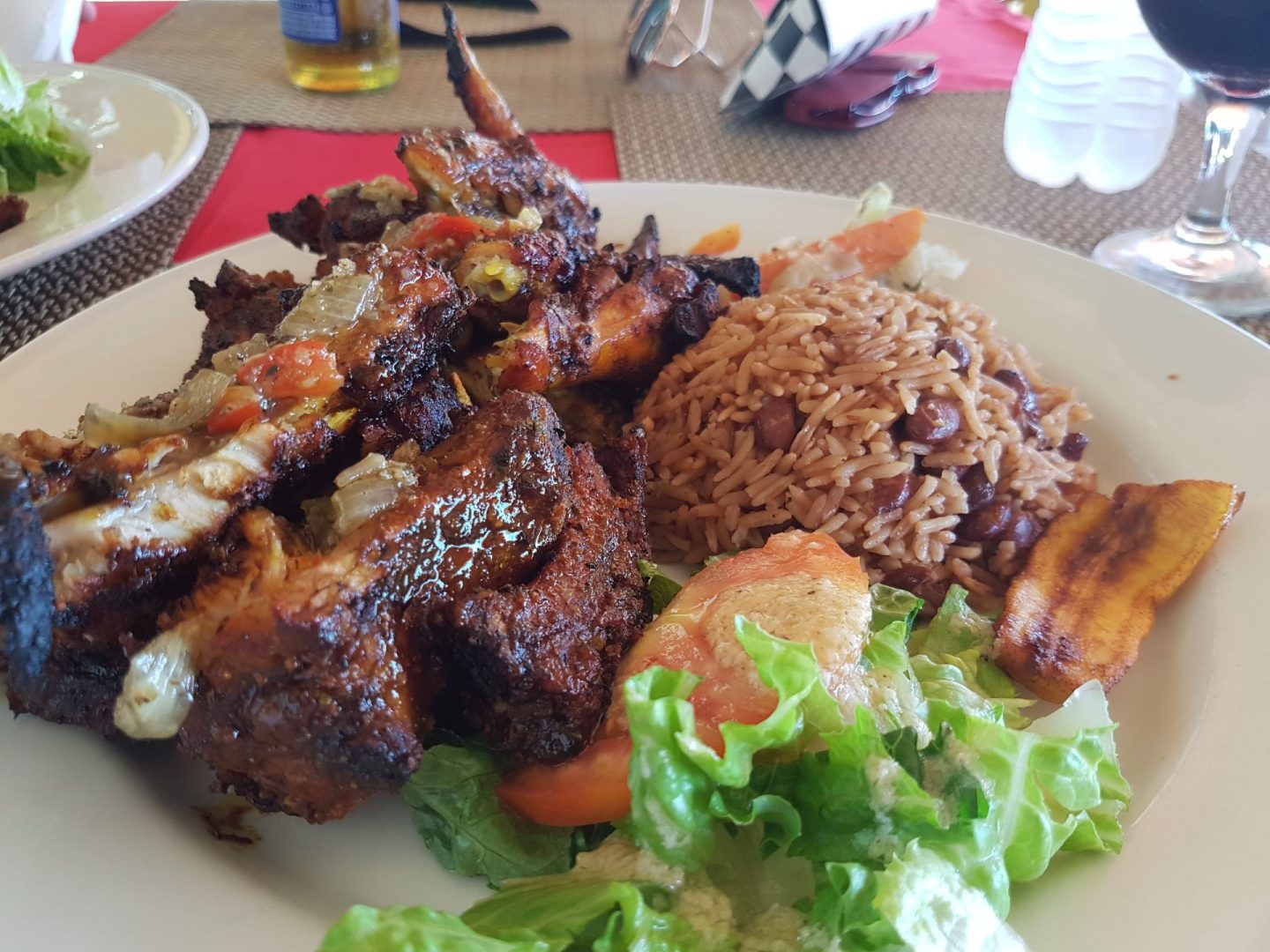 Erfahrung Bewertung Kritik Caribbean Blend St. Maarten Jerk Chicken and Ribs Foodblog Sternestulle