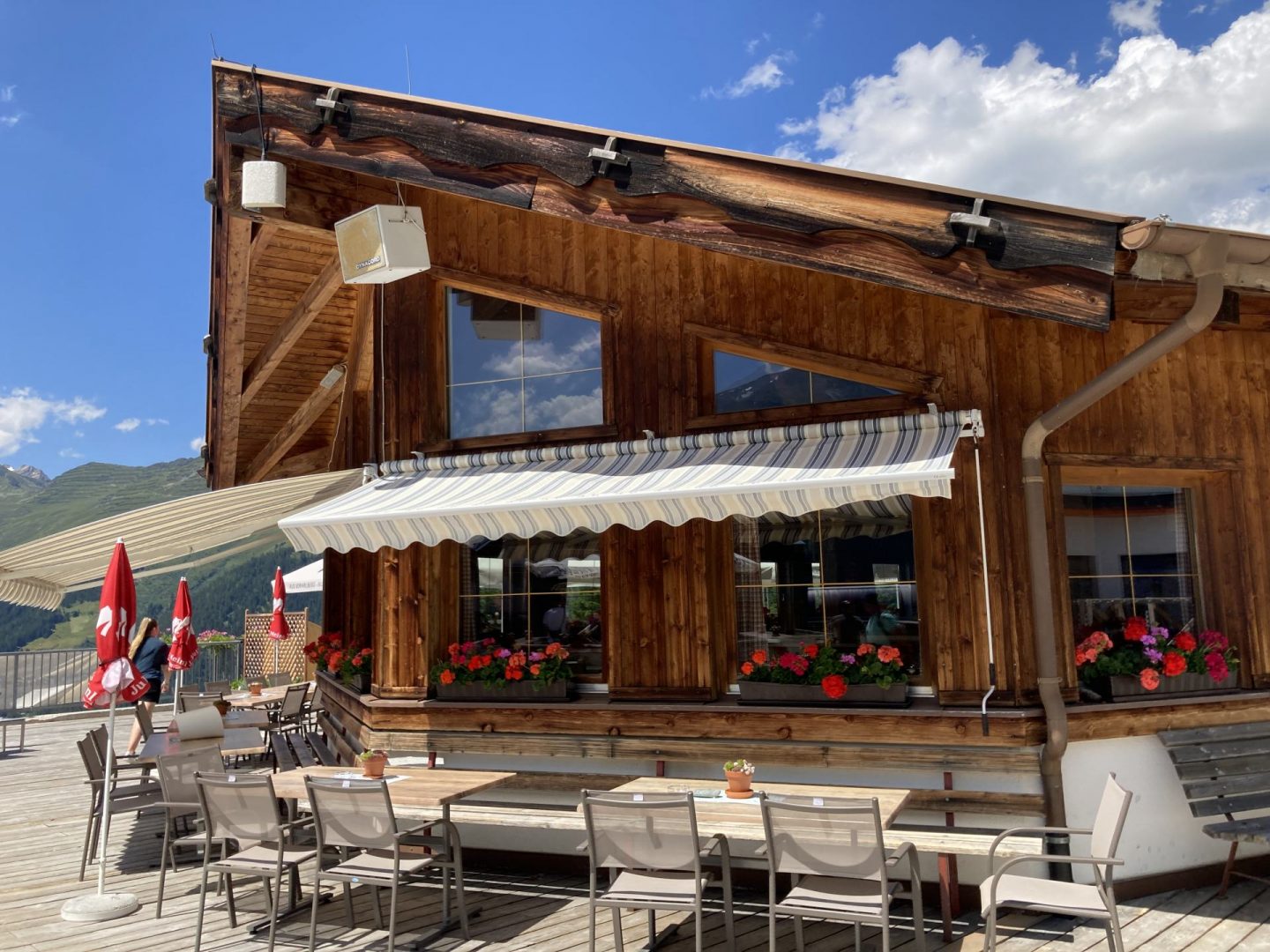 Erfahrung Bewertung Kritik Panoramarestaurant Medrigalm Bergbahnen See in Paznaun Foodblog Sternestulle