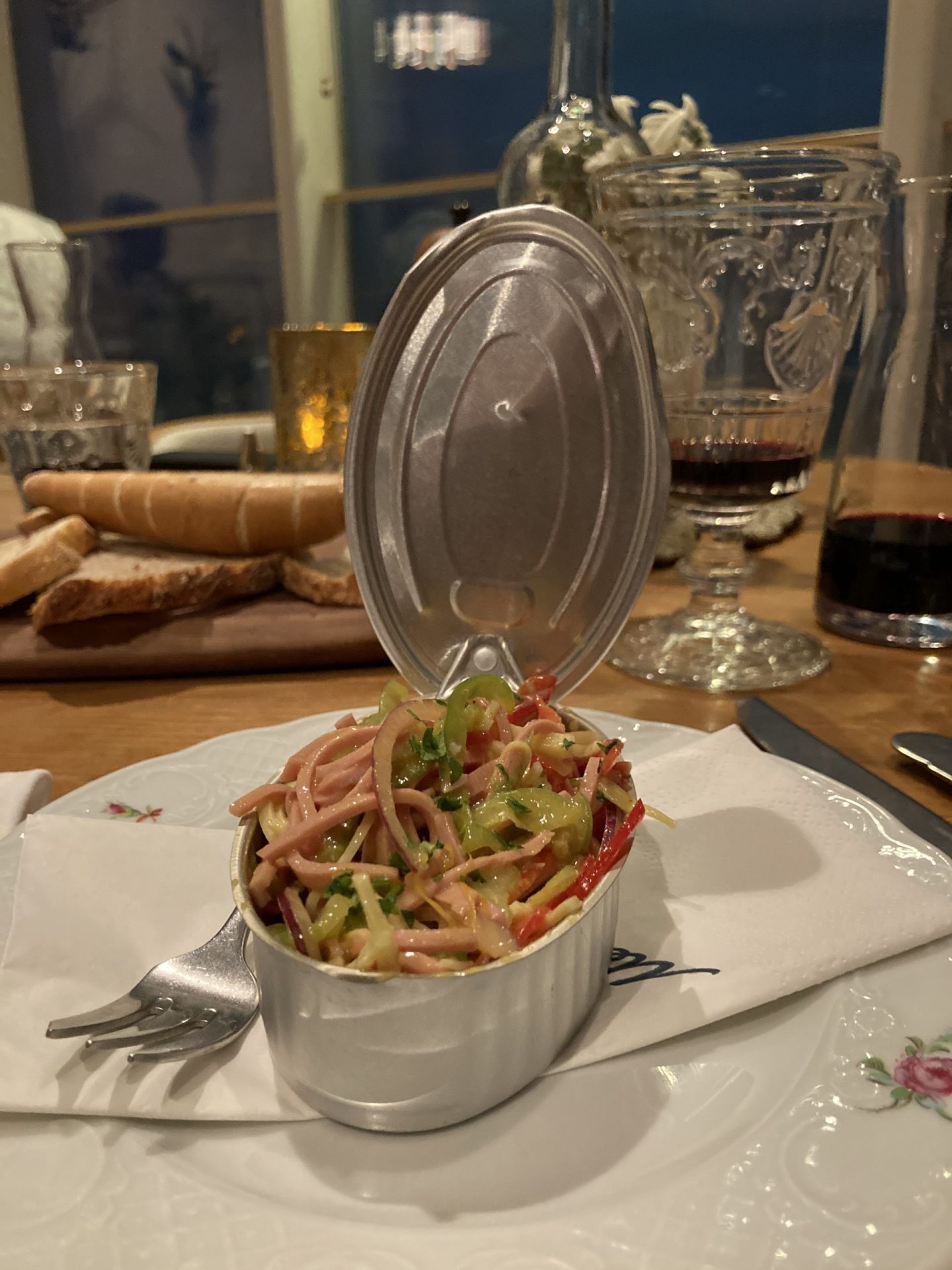 Erfahrung Bewertung Kritik Restaurant Schmankerl TUI Cruises Mein Schiff 5 Wurstsalat Foodblog Sternestulle