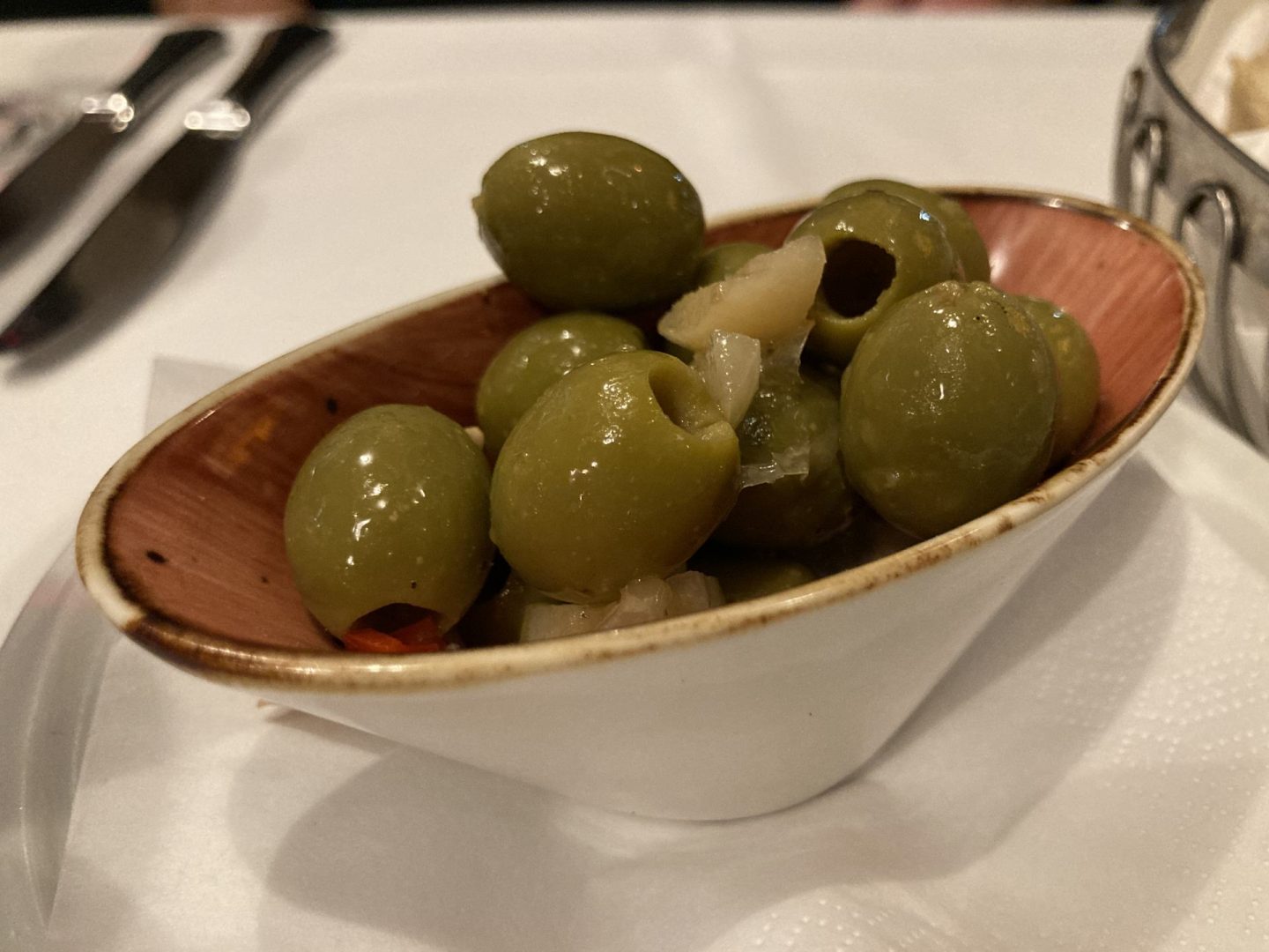 Erfahrung Bewertung Kritik La Gondola Eberswalde Oliven Foodblog Sternestulle