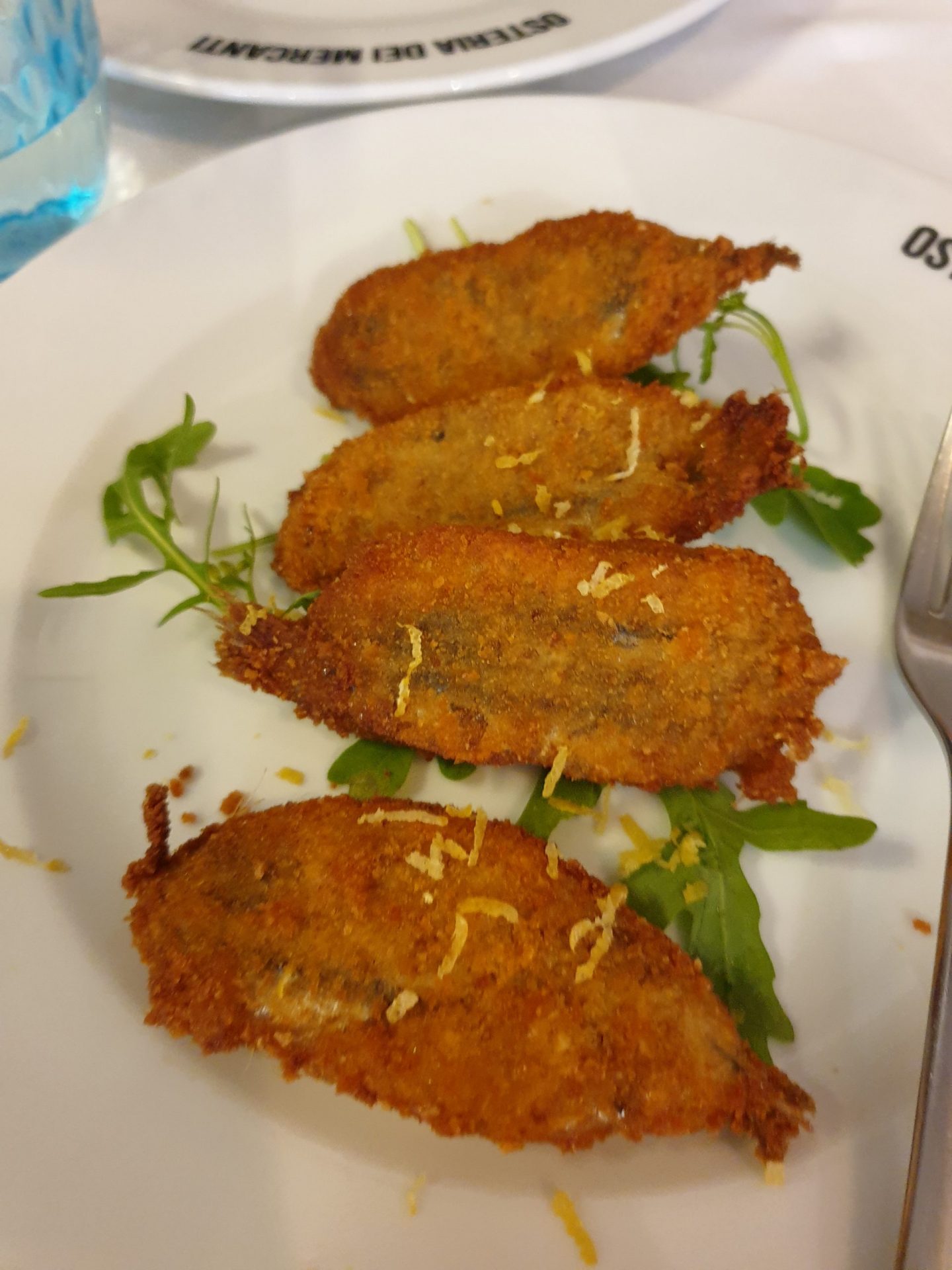 Erfahrung Bewertung Kritik Osteria dei Mercanti Salerno Sardellen Amalfi Foodblog Sternestulle