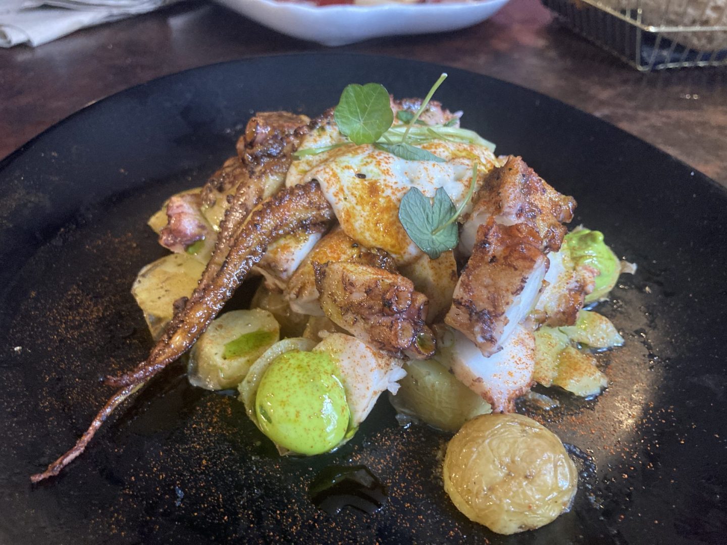 Erfahrung Bewertung Kritik Con Gusto Unkel Pulpo al Gallega Foodblog Sternestulle
