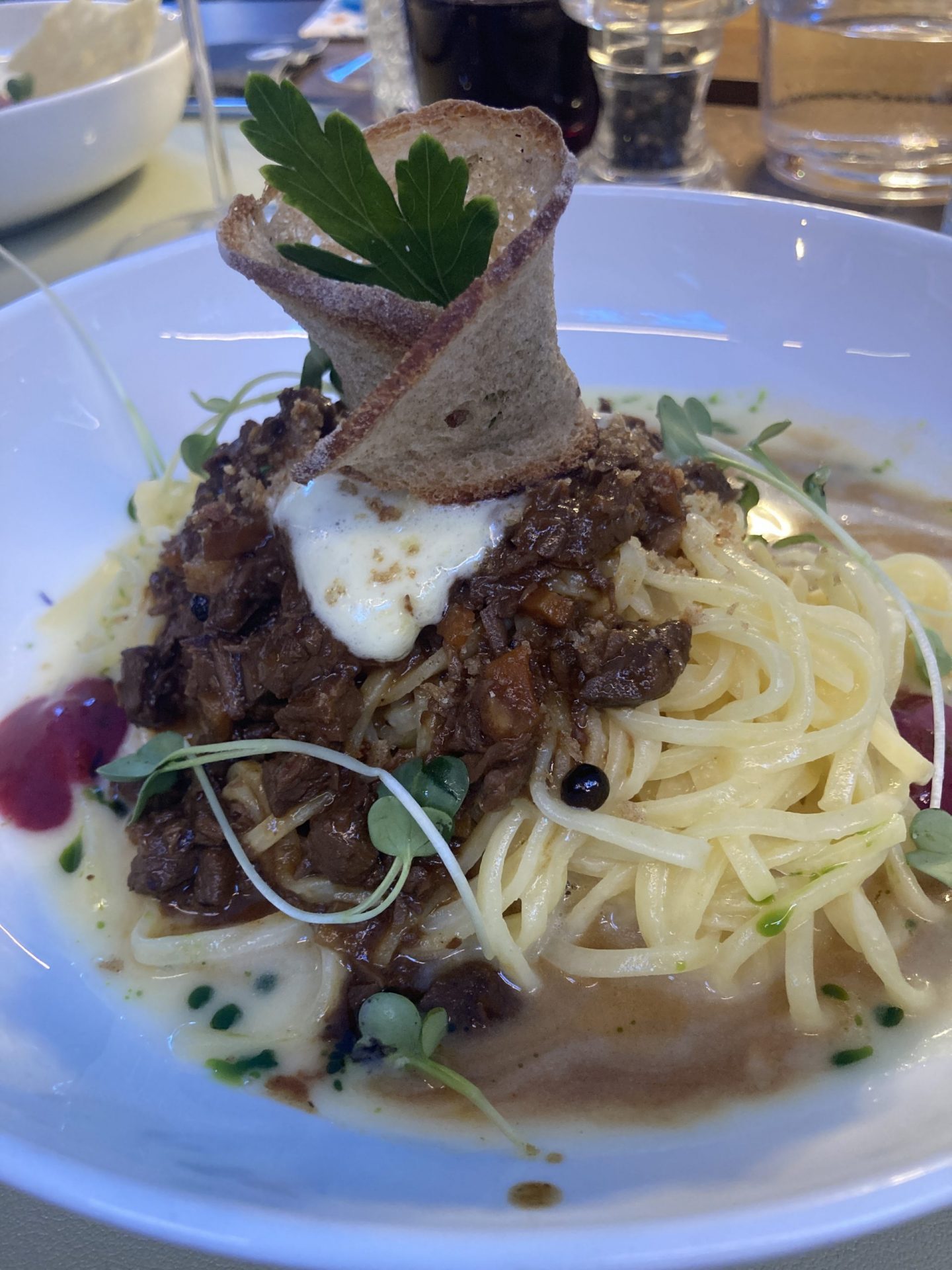 Erfahrung Bewertung Kritik Zur Traube Sterzing Tagliolini mit Wildragout Foodblog Sternestulle