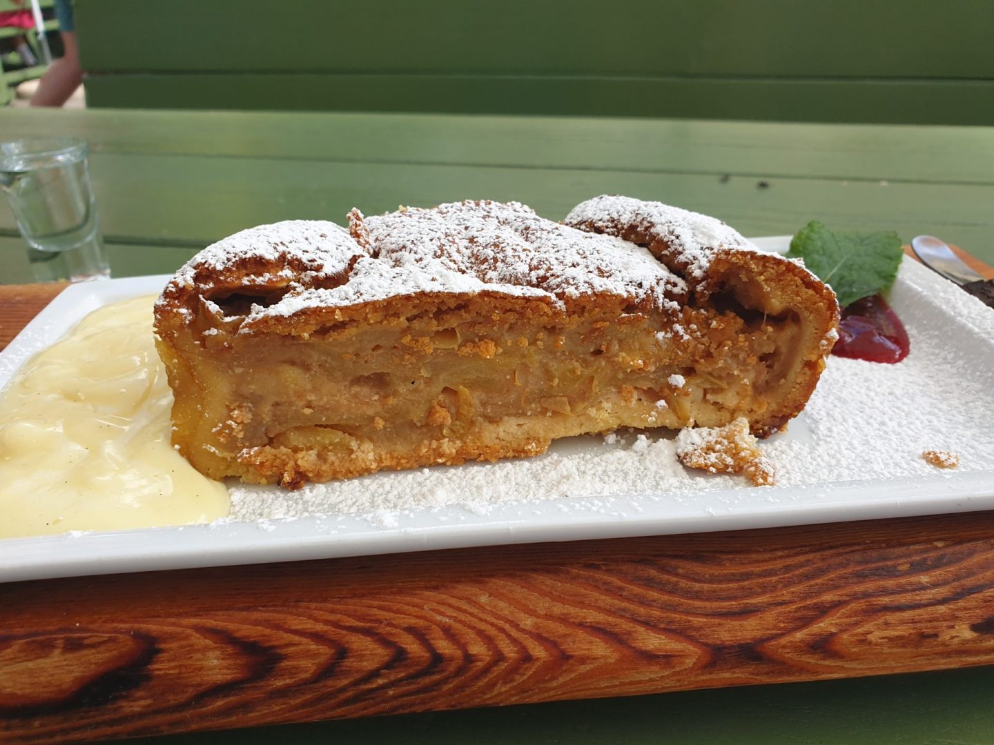 Erfahrung Bewertung Kritik Knuttenalm Rein Sand in Taufers Apfelstrudel Foodblog Sternestulle