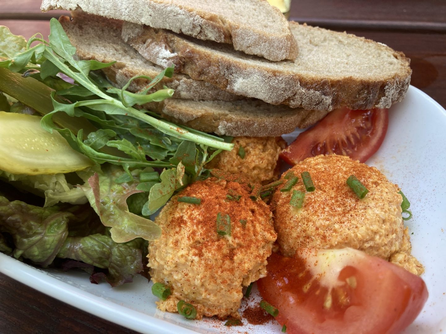 Erfahrung Bewertung Kritik Atzelsberger Biergarten Obatzter Foodblog Sternestulle