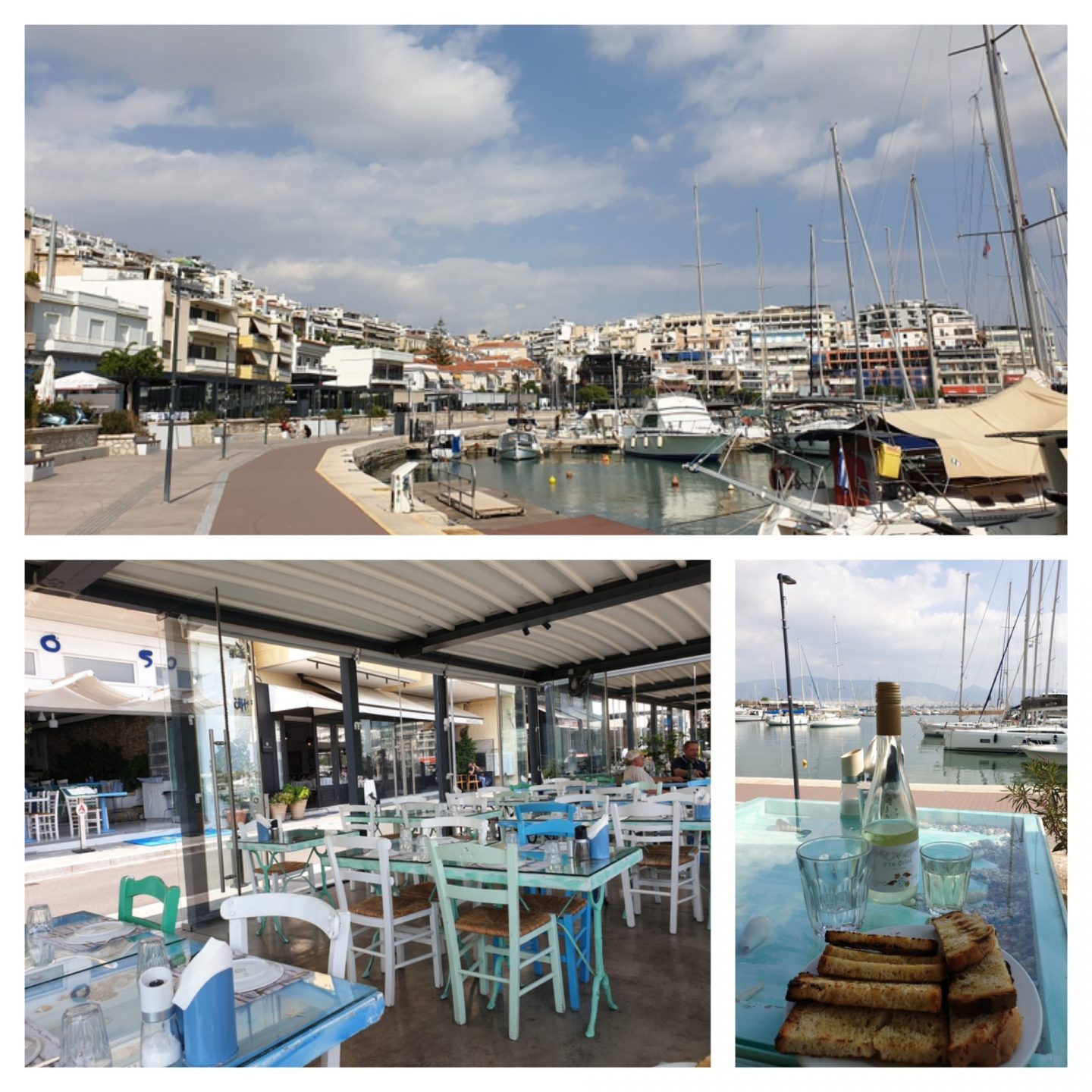 Erfahrung Bewertung Kritik Restaurant AMMOS Piräus Foodblog Sternestulle