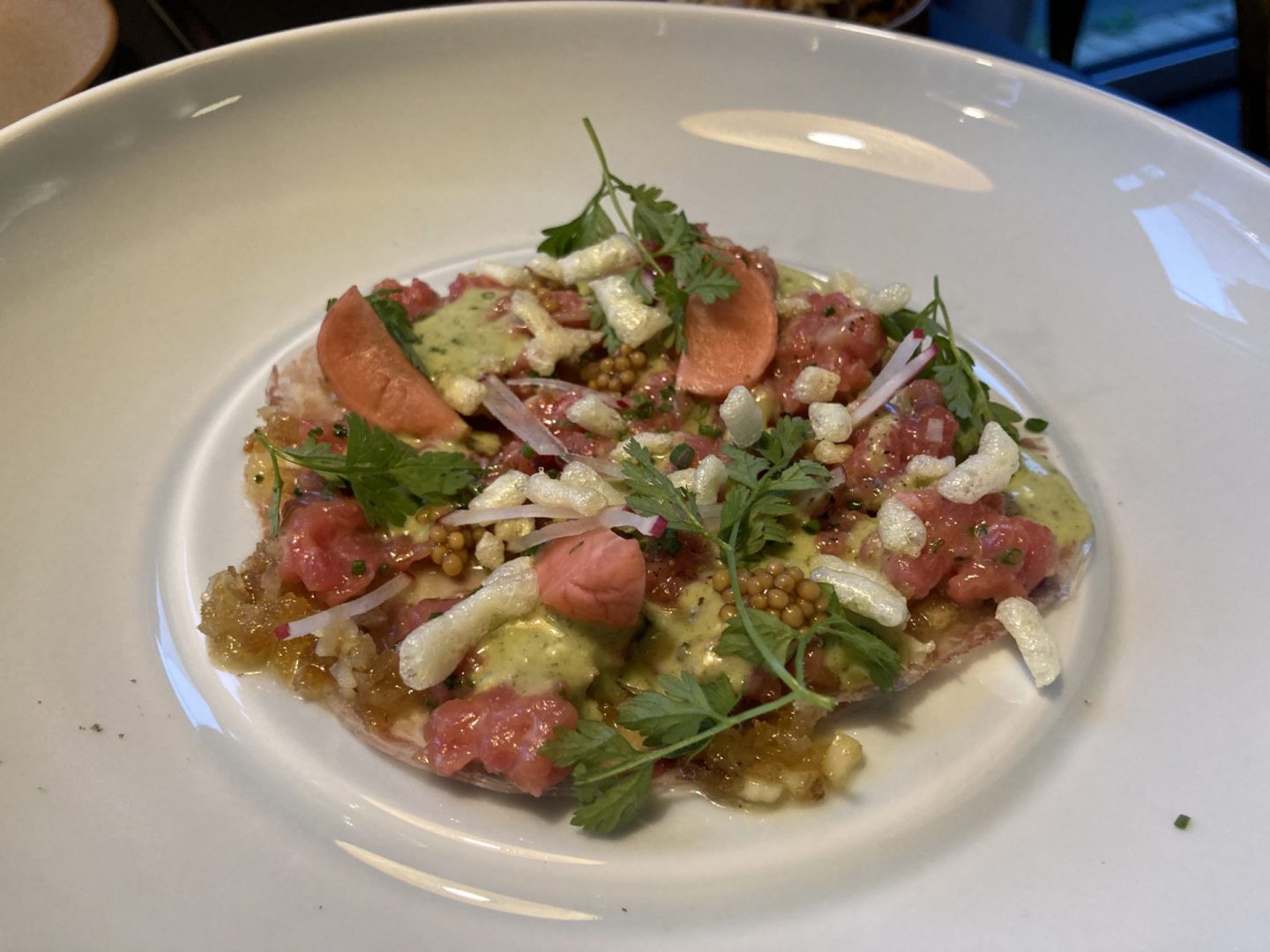 Erfahrung Bewertung Kritik Kantine Bochum Kalbskopf Kalbstatar Foodblog Sternestulle