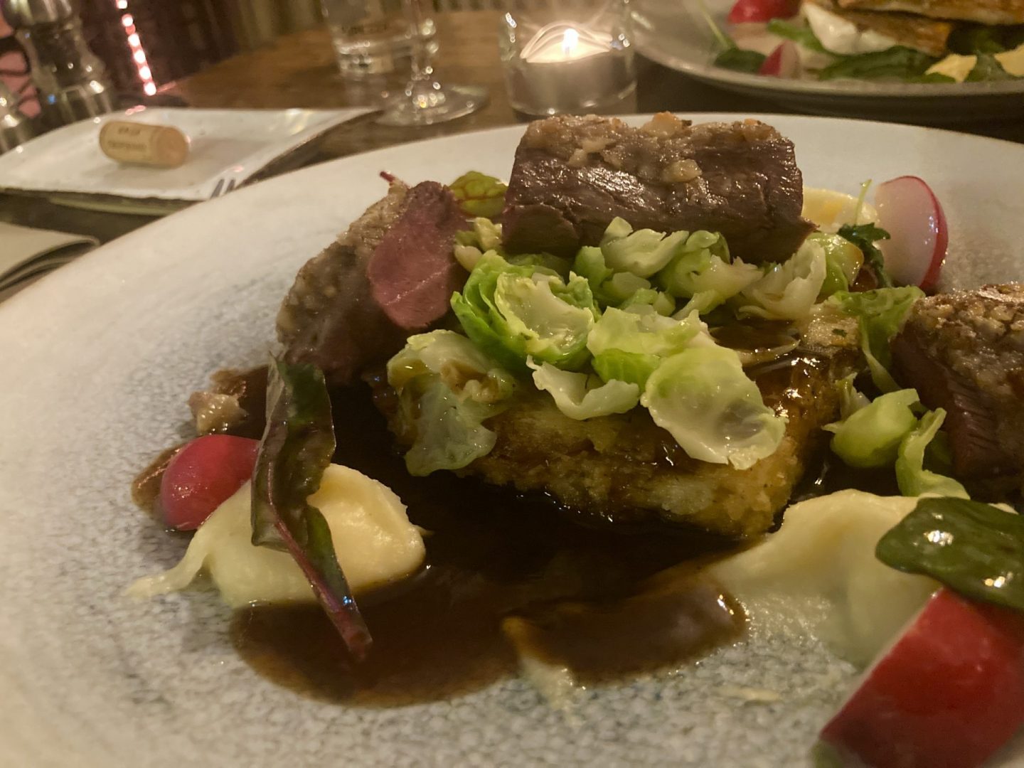 Erfahrung Bewertung Kritik Haus Hölter Castrop-Rauxel Rehrücken Rosenkohl Foodblog Sternestulle