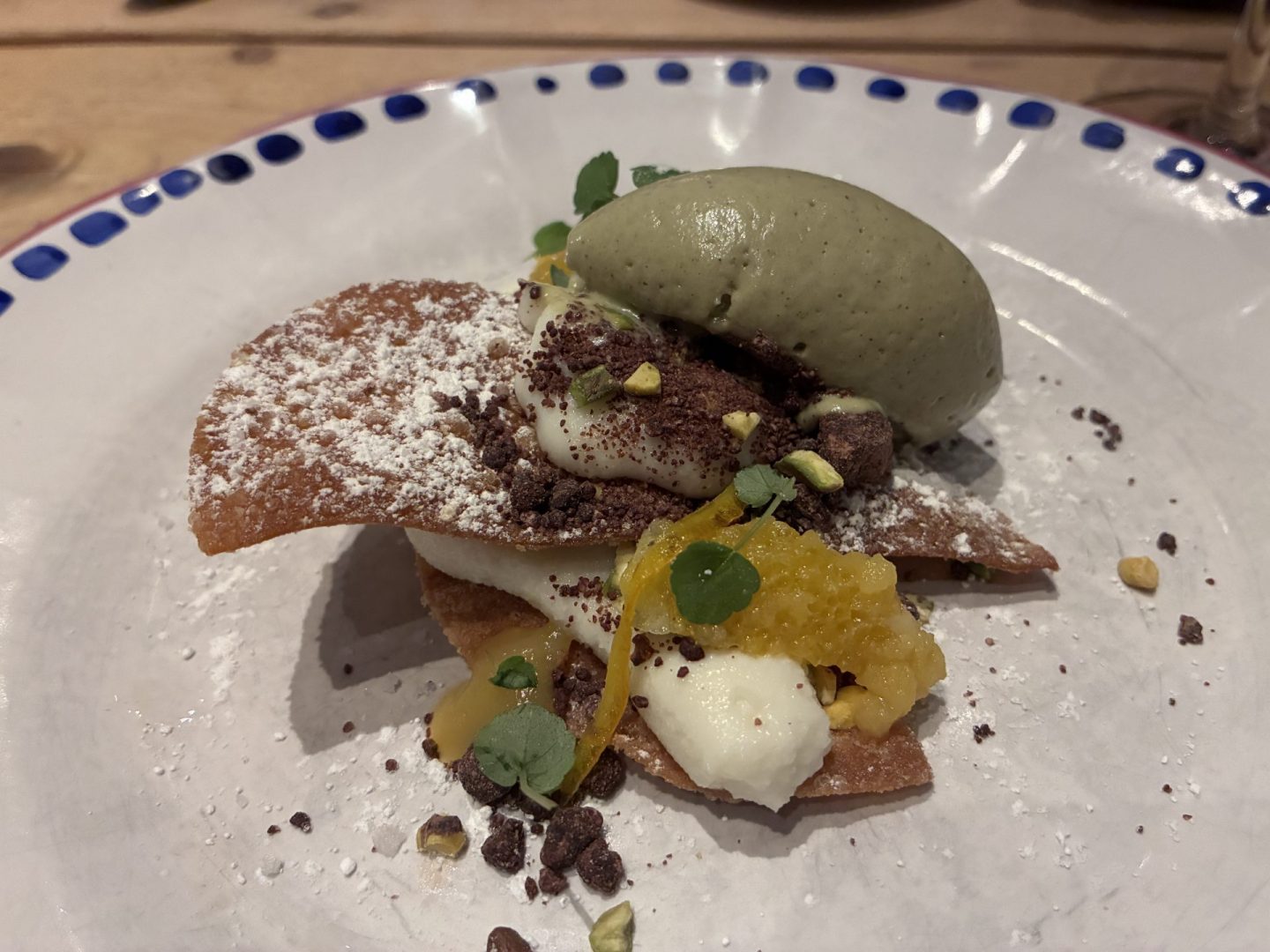 Erfahrung Bewertung Kritik Pastabar Caruso Köln Cannolo Scomposto Pistaziensorbet Foodblog Sternestulle