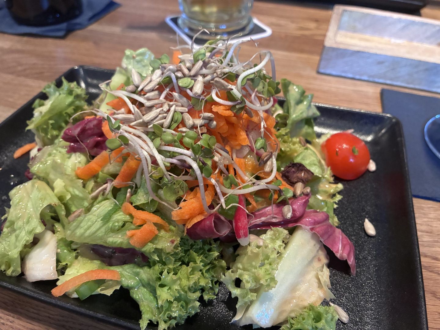 Erfahrung Bewertung Kritik Die Reblaus Hann. Münden Beilagensalat Foodblog Sternestulle