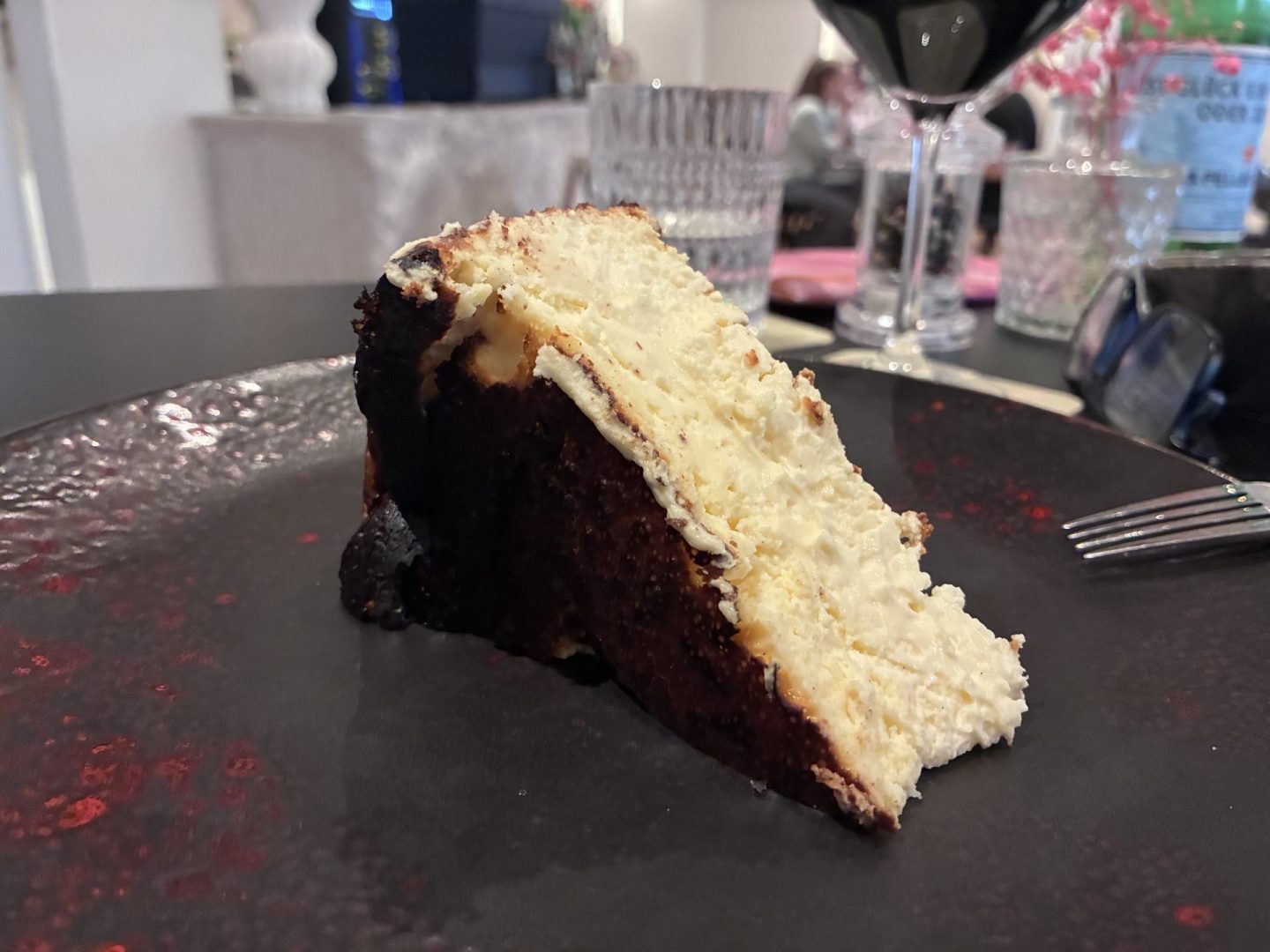 Erfahrung Bewertung Kritik ZwoDrei Herne San Sebastian Cheesecake Foodblog Sternestulle