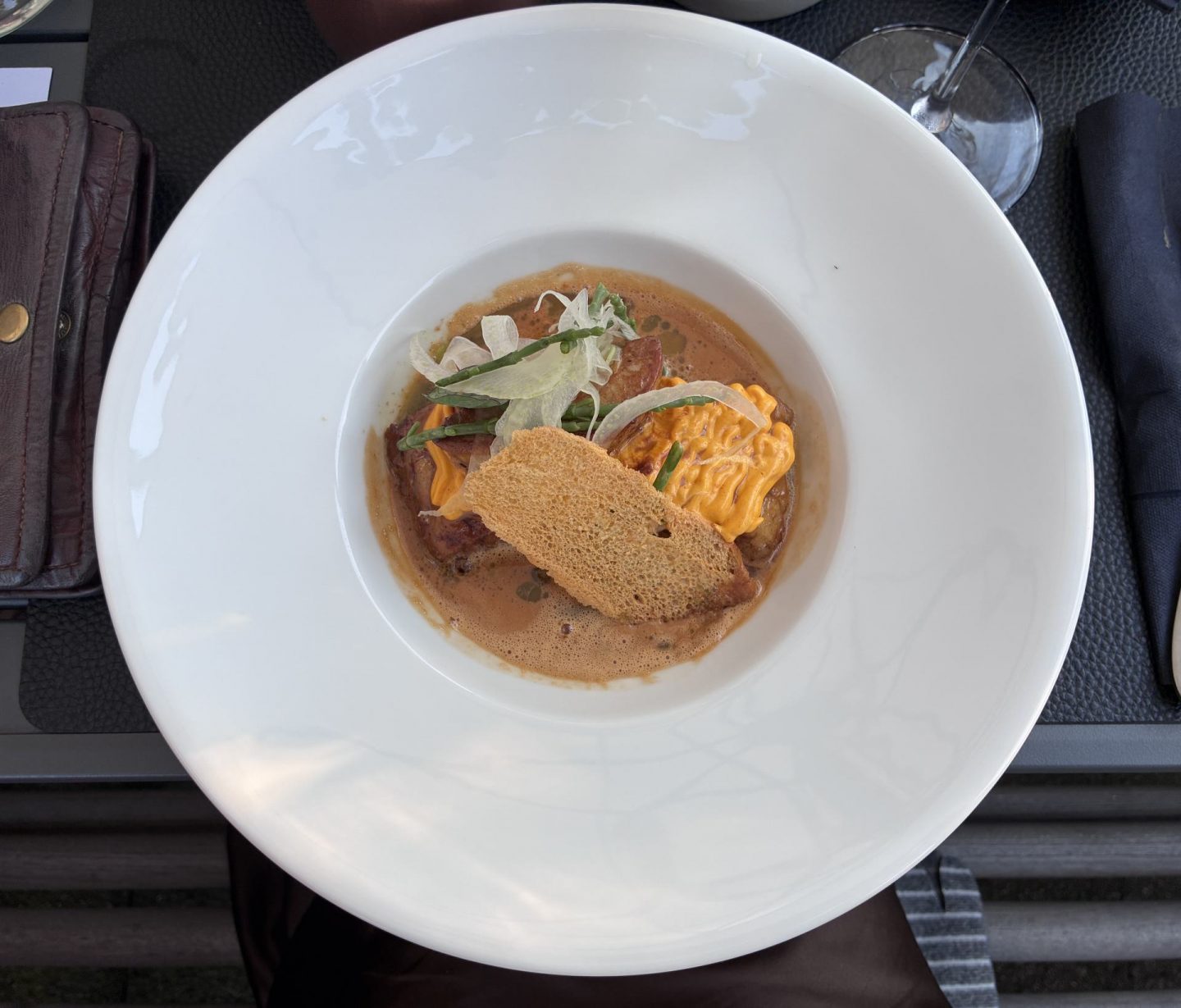 Erfahrung Bewertung Kritik Kabeljau Bouillabaisse Entenleber Gasthaus Helmut Leipzig Foodblog Sternestulle