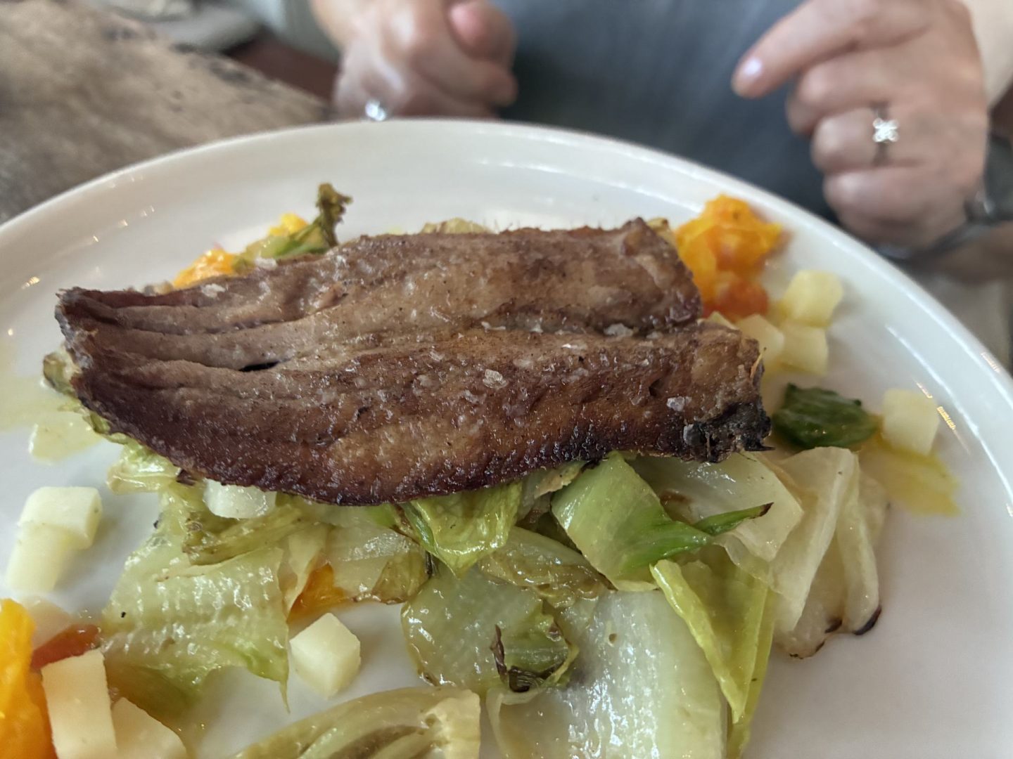 Erfahrung Bewertung Kritik Haus Müller Köln gebackene Sardine Foodblog Sternestulle