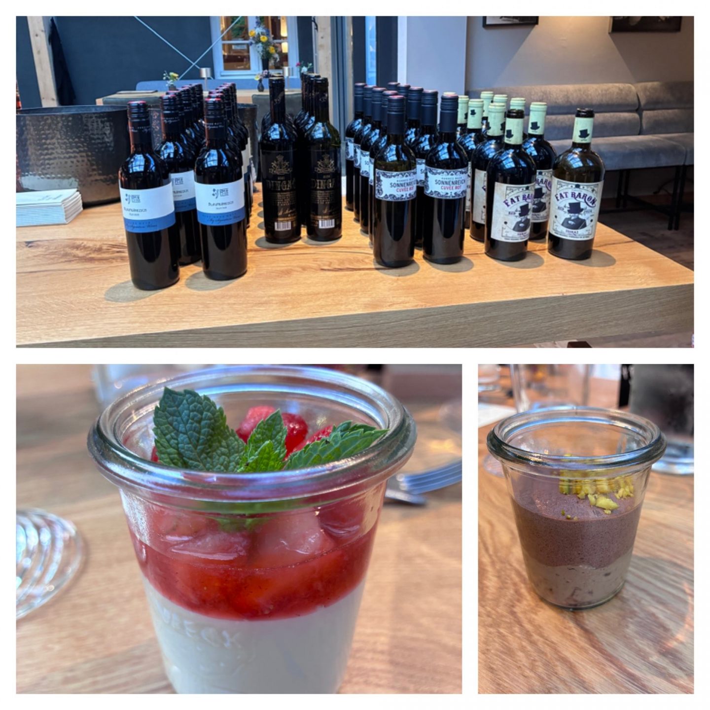 Erfahrung Bewertung Kritik Rebe und Flamme Waldgeschwister Herne Wein Dessert Foodblog Sternestulle